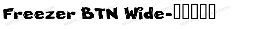Freezer BTN Wide字体转换